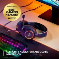 SteelSeries Arctis Nova 3, Gaming-Headset -HPP Computer Geschaft SteelSeries Arctis Nova 3 Gaming Headset@@1853452 2
