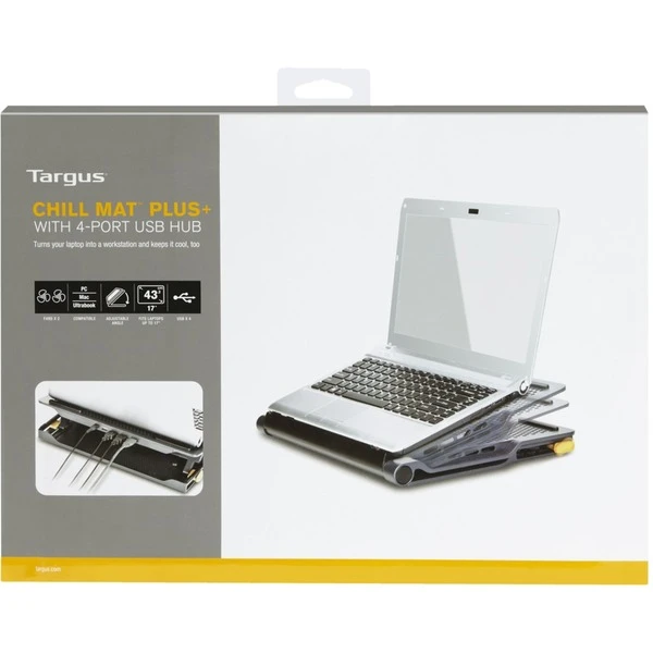Targus Chill Mat Mit 4-Port 2.0 Hub, Notebook-Kühler – Bild 11