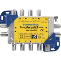TechniSat TechniSwitch 5/8 Mini, Multischalter