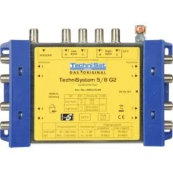TechniSat TechniSystem 5/8 G2 DC-NT, Multischalter