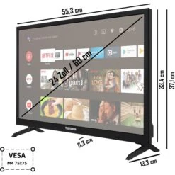 Telefunken D24H550X2CW, LED-Fernseher -HPP Computer Geschaft Telefunken D24H550X2CW LED Fernseher@@1919666 2