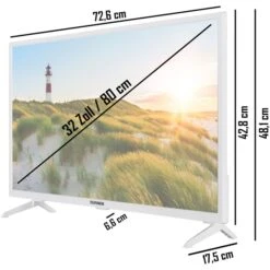 Telefunken XH32SN550S-W, LED-Fernseher -HPP Computer Geschaft Telefunken XH32SN550S W LED Fernseher@@1913760 2
