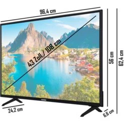Telefunken XU43SN550S, LED-Fernseher -HPP Computer Geschaft Telefunken XU43SN550S LED Fernseher@@1913779 2