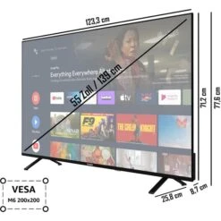 Telefunken XU55AN751S, LED-Fernseher -HPP Computer Geschaft Telefunken XU55AN751S LED Fernseher@@1919675 2