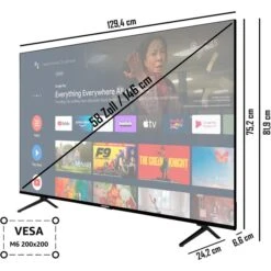 Telefunken XU58AN660S, LED-Fernseher -HPP Computer Geschaft Telefunken XU58AN660S LED Fernseher@@100019937 3
