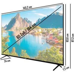 Telefunken XU65SN660S, LED-Fernseher -HPP Computer Geschaft Telefunken XU65SN660S LED Fernseher@@1913791 2