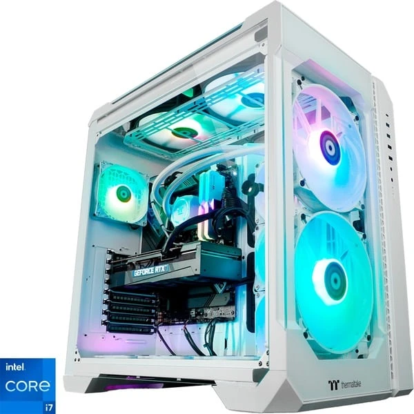 Thermaltake Ganymed V2 Snow, Gaming-PC 1 Thermaltake Ganymed V2 Snow, Gaming-PC