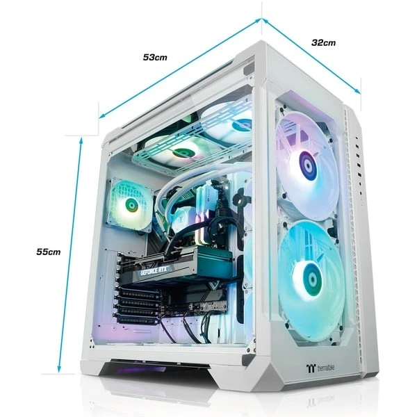 Thermaltake Ganymed V2 Snow, Gaming-PC 11 Thermaltake Ganymed V2 Snow, Gaming-PC – Bild 11
