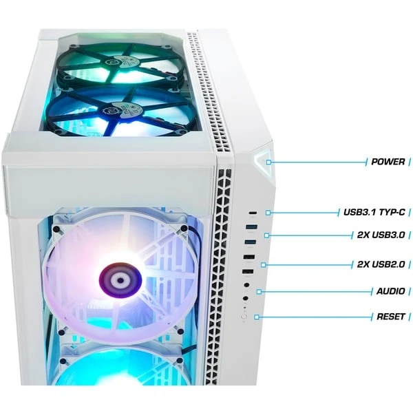 Thermaltake Ganymed V2 Snow, Gaming-PC 10 Thermaltake Ganymed V2 Snow, Gaming-PC – Bild 10