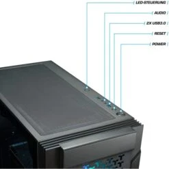 Thermaltake Tarvos Black, Gaming-PC 18 Thermaltake Tarvos Black, Gaming-PC -HPP Computer Geschaft Thermaltake Tarvos Black Gaming PC@@1881624 8