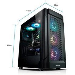Thermaltake Tarvos Black, Gaming-PC 19 Thermaltake Tarvos Black, Gaming-PC -HPP Computer Geschaft Thermaltake Tarvos Black Gaming PC@@1881624 9