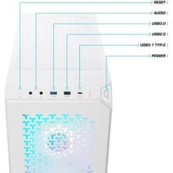 Thermaltake Tethys Snow, Gaming-PC -HPP Computer Geschaft Thermaltake Tethys Snow Gaming PC@@1908445 8