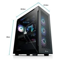 Thermaltake Titan Black, Gaming-PC 22 Thermaltake Titan Black, Gaming-PC -HPP Computer Geschaft Thermaltake Titan Black Gaming PC@@1878357 10