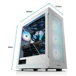 Thermaltake Titan White, Gaming-PC 20 Thermaltake Titan White, Gaming-PC -HPP Computer Geschaft Thermaltake Titan White Gaming PC@@1878361 9