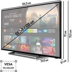 Toshiba 55UF3D63DA, LED-Fernseher -HPP Computer Geschaft Toshiba 55UF3D63DA LED Fernseher@@1913755 2