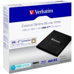 Verbatim Externer Slimline, Externer Blu-ray-Brenner -HPP Computer Geschaft Verbatim Externer Slimline externer Blu ray Brenner@@cguv99 1