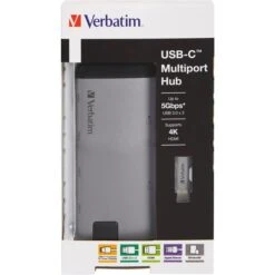 Verbatim USB-C Multiport-Hub, Dockingstation -HPP Computer Geschaft Verbatim USB C Multiport Hub Dockingstation@@1737979 4