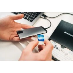 Verbatim USB-C Multiport-Hub, Dockingstation -HPP Computer Geschaft Verbatim USB C Multiport Hub Dockingstation@@1737979 5