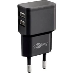 Goobay Dual USB-Ladegerät 2,4 A