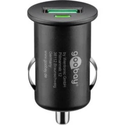 Goobay Quick Charge USB Auto Schnellladegerät