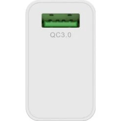 Goobay USB Schnellladegerät QC3.0 (18W) Weiß -HPP Computer Geschaft goobay USB Schnellladeger t QC3 0 18W wei @@1785249 2