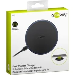 Goobay Wireless Fast Charger 10 W, Ladegerät -HPP Computer Geschaft goobay Wireless Fast Charger 10 W Ladeger t@@oczz3f 4